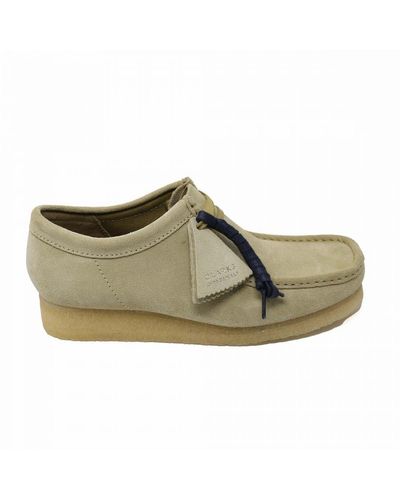 Clarks Sportschoenen Wallabee M Beige - Groen