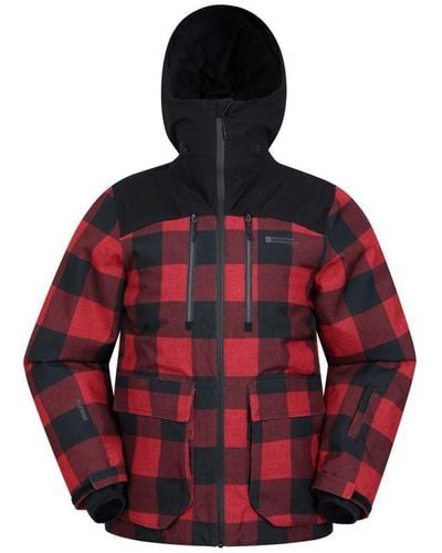 Mountain Warehouse Drayton Waterproof Ski Jacket (/) - Red
