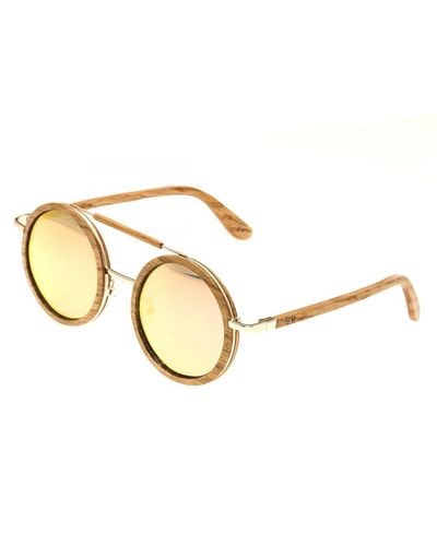 Earth Wood Bondi Polarized Sunglasses - White