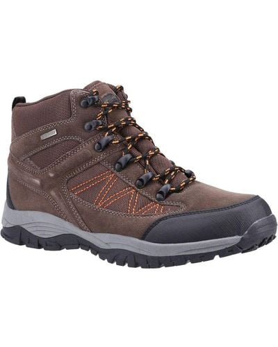 Cotswold Maisemore Suede Hiking Boots () - Brown