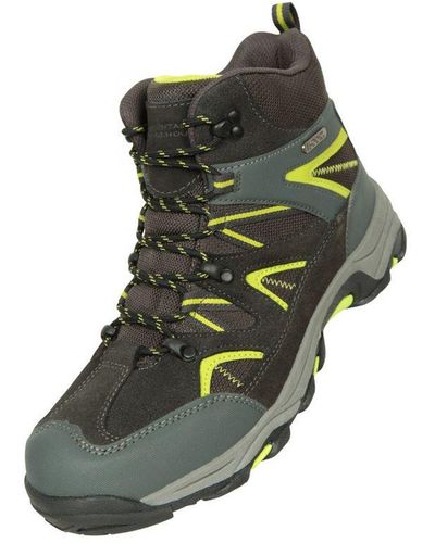 Mountain Warehouse Rapid Suede Hiking Boots () - Green