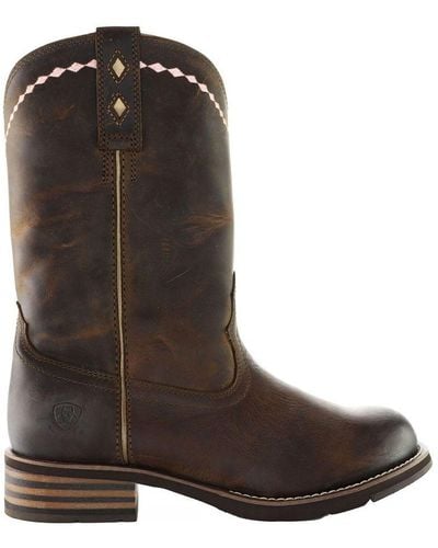 Ariat Unbridled Roper Boots - Brown