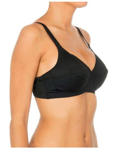 Playtex Magic Cross-over Wireless Bra 00bd Women - Black