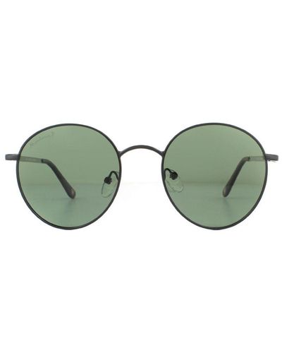 Montana Round G15 Polarized Sunglasses Metal - Green