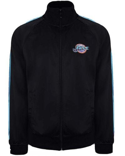 Mitchell & Ness San Antonio Spurs Track Jacket - Black