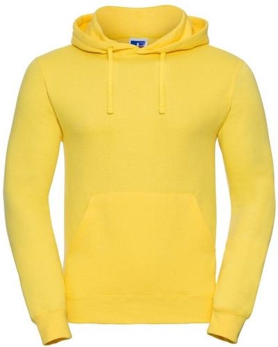 Russell Colour Hooded Sweatshirt / Hoodie - Yellow