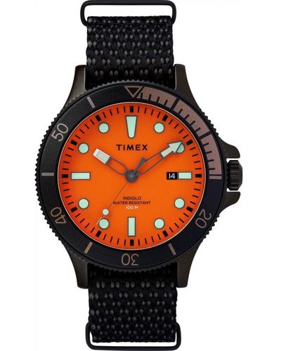 Timex Allied Watch Tw2T30200 Fabric - Orange