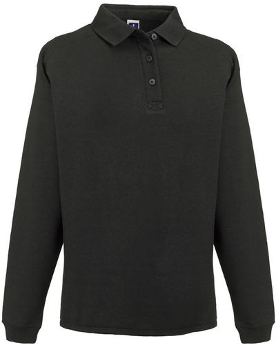 Russell Europe Heavy Duty Collar Sweatshirt () - Black