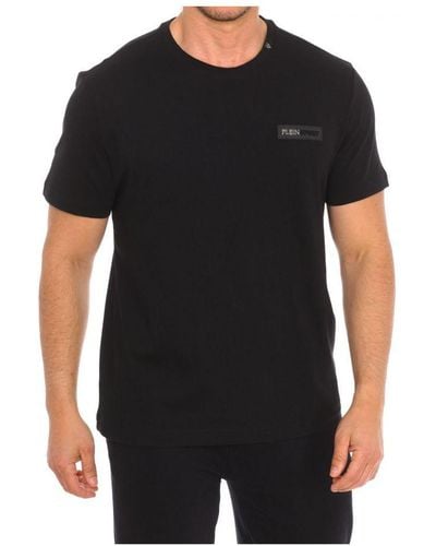 Philipp Plein Tips414 T-shirt Met Korte Mouwen - Zwart
