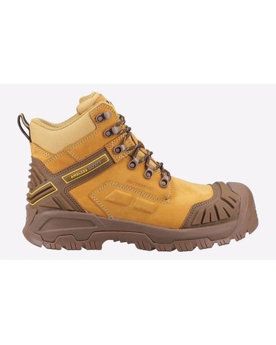 Amblers Safety Ignite Waterproof Boots - Brown