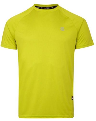 Dare 2b Accelerate Lightweight T-Shirt (Algae) - Yellow