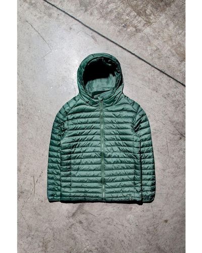 Hype Khaki Puffer Jacket - Green