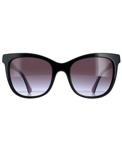 Ralph Lauren By Butterfly Shiny Gradient Sunglasses - Brown