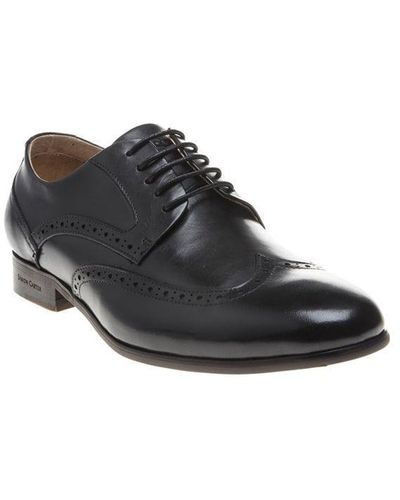 Simon Carter Wolfe Shoes Leather - Black