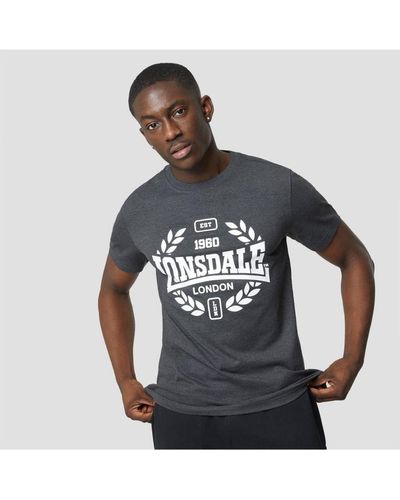 Lonsdale London Heavyweight Jersey T-shirt - Multicolour