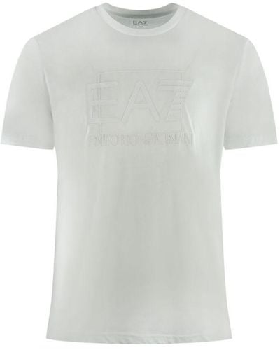 EA7 Box Logo T-Shirt - White