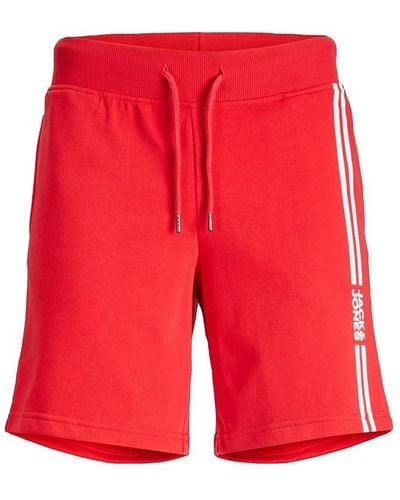 Jack & Jones ’S Shorts Training Running Sweat - Red