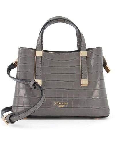 Dune dorrie large tote grey clearance
