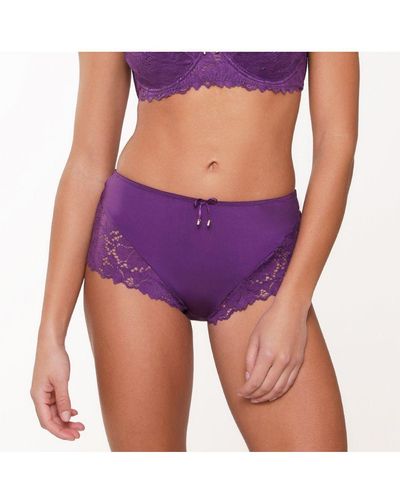 Lingadore Taille Slip In Majesty Purple - Paars