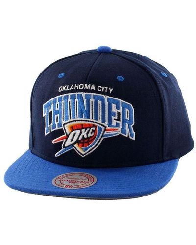 Mitchell & Ness Oklahoma City Thunder Cap Wool - Blue