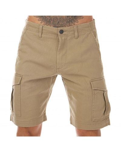 Jack & Jones Charlie Dave Cargo Shorts - Natural