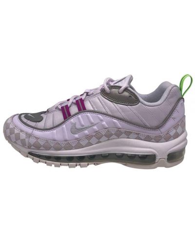 Nike Air Max 98 Barely Grape Trainers - Grey