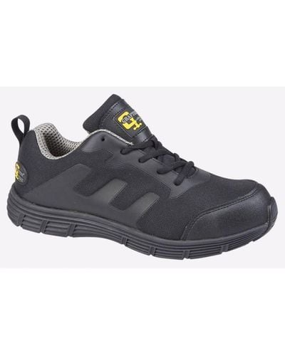 Grafters Sudbury Safety Shoes - Black