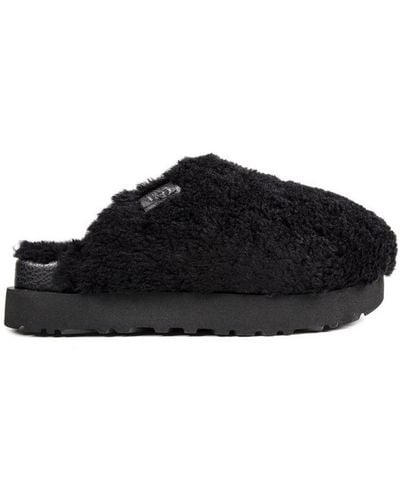 UGG Ugg® Fuzz Sugar Slide Pantoffels - Zwart