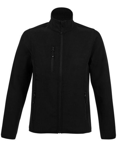Sol's Ladies Radian Soft Shell Jacket () - Black