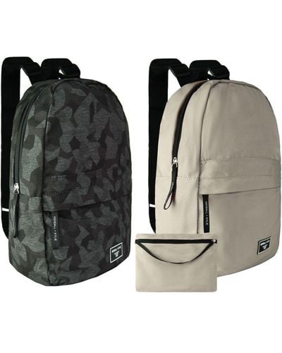 Kendall + Kylie Kendall + Kylie 2-pack Washable Green/beige Backpack - Black