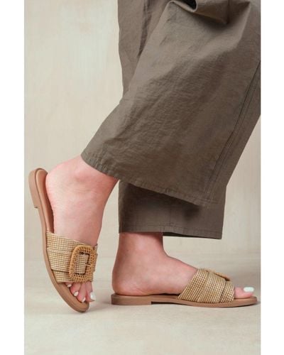 Where's That From 'Noon' Slip On Flats - Brown