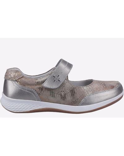 Fleet   Foster Laura Memory Foam Shoes - Grey