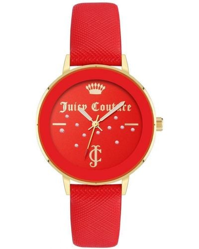 Juicy Couture Watch Jc/1264gprd - Rood