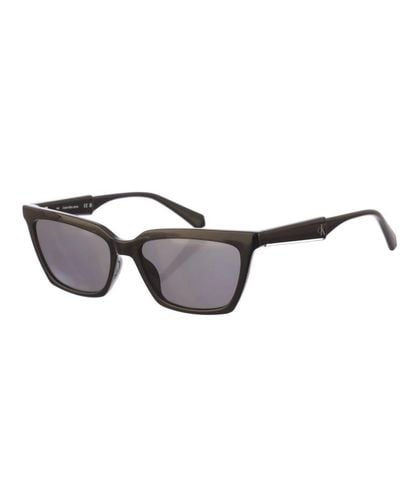 Calvin Klein Womenss Cat-Eye Acetate Sunglasses Ckj23606S - Black
