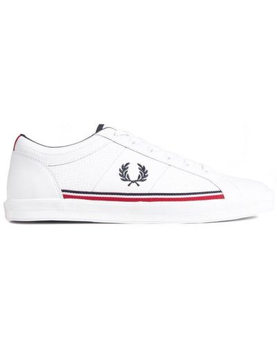 Fred Perry Baseline Trainers - White