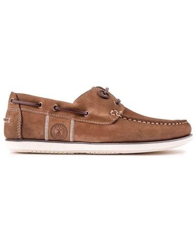 Barbour Capstan Shoes - Brown