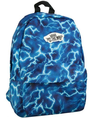 Vans Girls Accessories New Skool Backpack - Blue