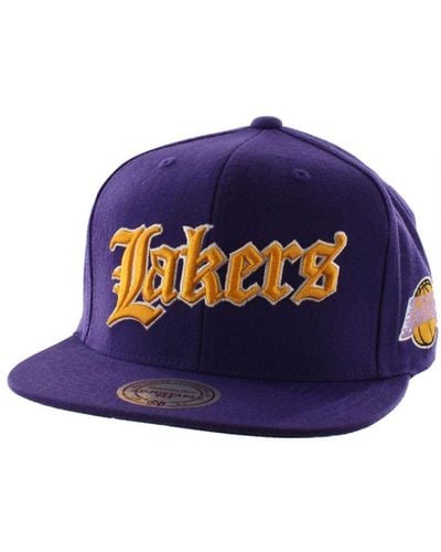 Mitchell & Ness Los Angeles Lakers Cap Wool - Blue