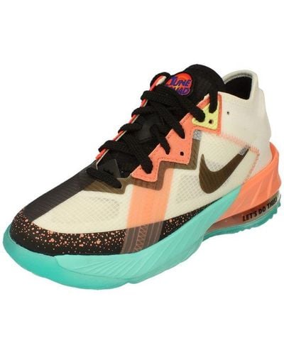 Nike Lebron Xviii Low Gs Basketball Trainers Multicoloured