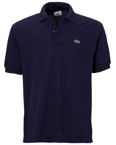 Lacoste Polo Ss L1212 Classic Fit White Cotton for Men | Lyst UK