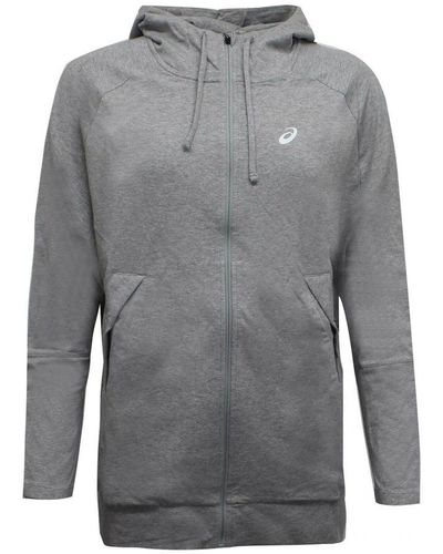 Asics Knit Grey Track Jacket