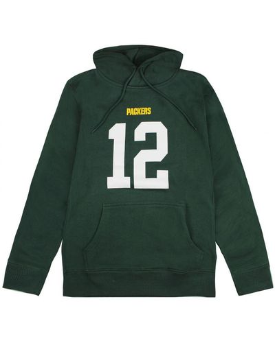 Fanatics Bay Packers Aaron Rodgers Hoodie Cotton - Green