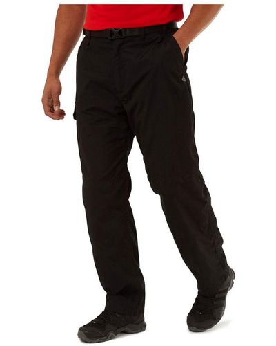 Craghoppers Kiwi Winter Nosi Defence Walking Trousers - Black