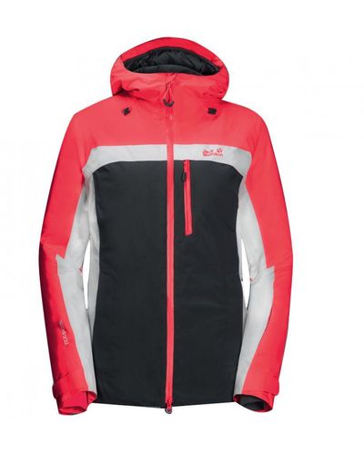 Jack Wolfskin Texapore Insulated / Snow Jacket Textile - Red