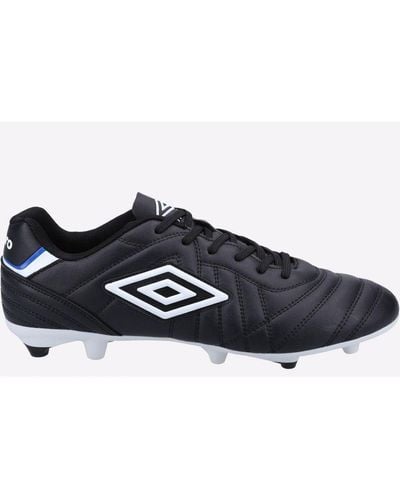 Umbro Speciali Liga Firm Ground Lace Up Football Boots - Black
