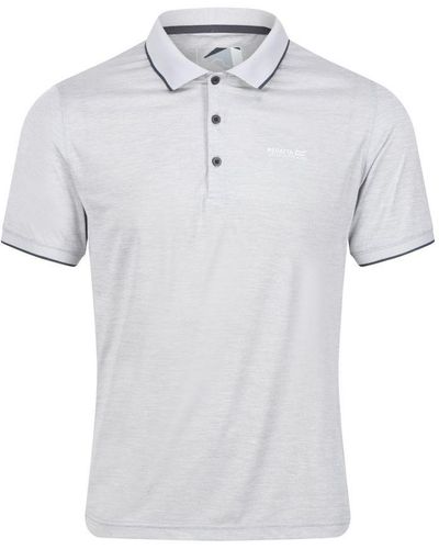 Regatta Remex Ii Polo Shirt (zilvergrijs) - Wit