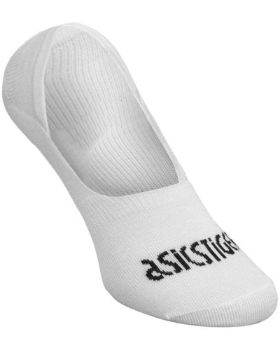 Asics No Show Socks - White