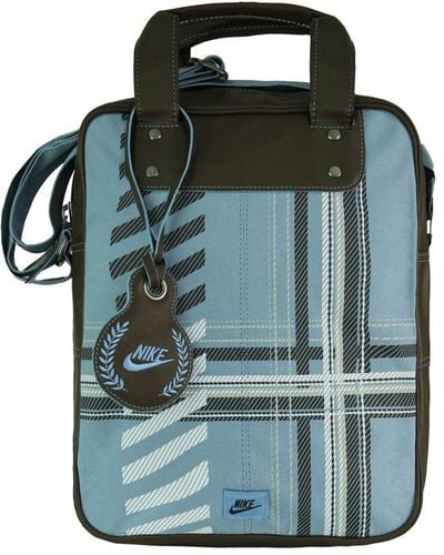 Nike Cross Body Bag Shoulder Strap Handbag Blue Ba2027 494 Cotton - Green
