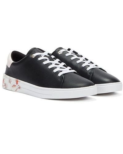 Ted Baker Urbana Trainers Leather - Black