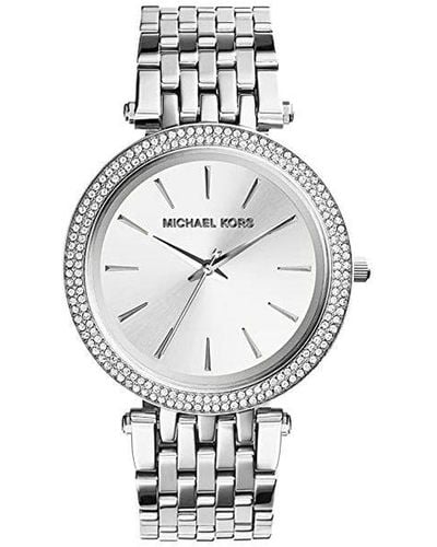 Michael Kors Horloge Mk3190 Zilver - Wit